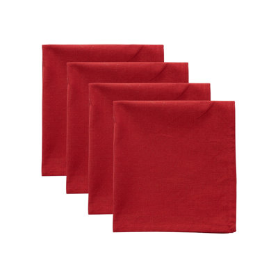 Ensemble de serviettes de table en coton / 4