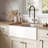Ruvati 30 inch Fireclay Workstation White Farmhouse Kitchen Sink Apron Front Single Bowl