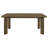 Crispin Brown Rectangular Wood Dining Table