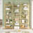 Bamboo Bookcase, 6-Tier Large Open Bookshelf  With Display Shelves-134588222-136172195