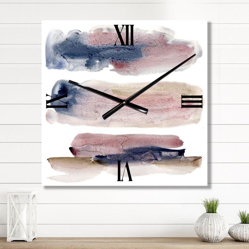 Horloge murale nuages, Moyen