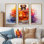Orange orange bouteille de parfum 1 - Parfums, art mural