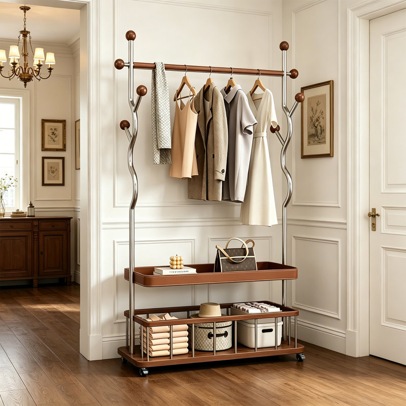 Burley, Silver/Walnut