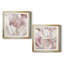 Blush Intimate III - Encadré sous verre, ensemble de 2, grand tableau pour salon-887757895-887757902-815062342