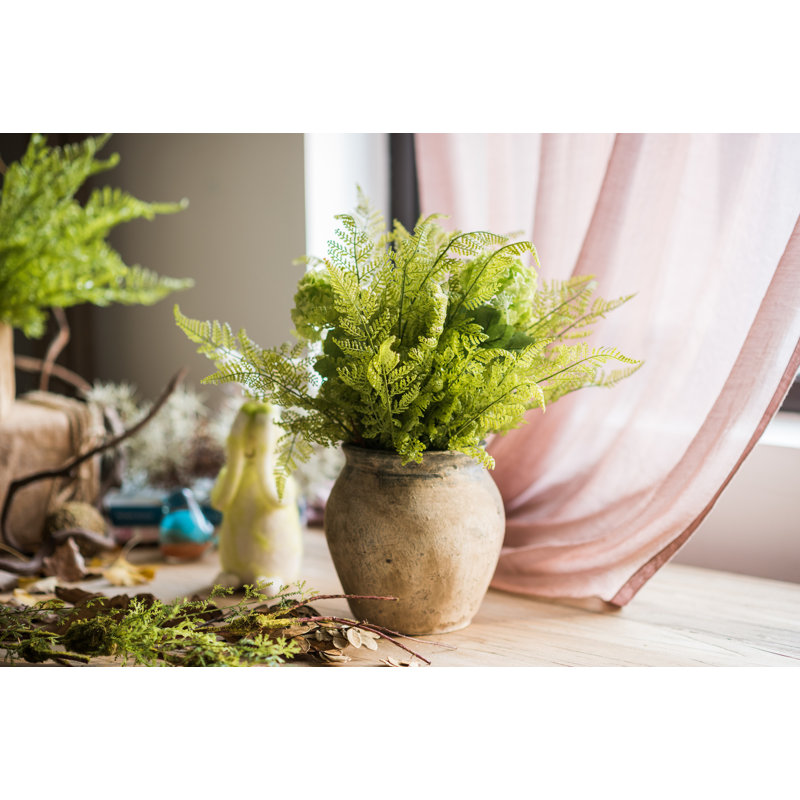 17.7'' Faux Fern Plant