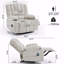 Fauteuil inclinable avec fonction inclinable avec chauffage et vibration Living Space-166896577