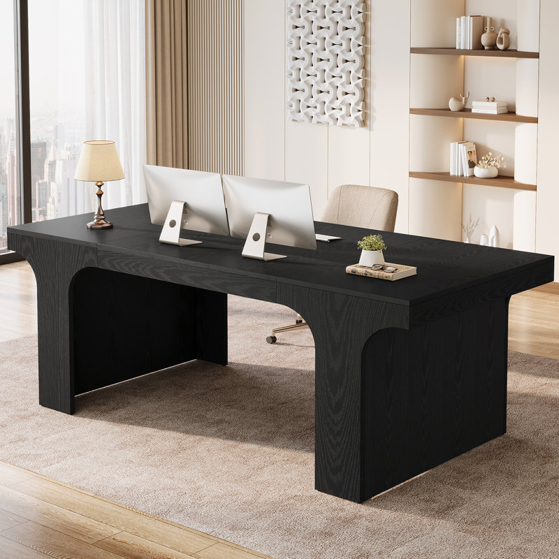 Bureau de direction 70,87 ", Noir