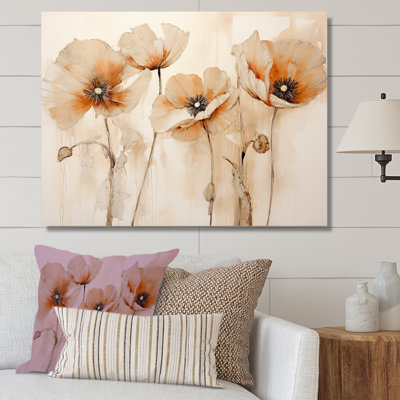 Blossoms Of Grace Minimalisme Coquelicots IV