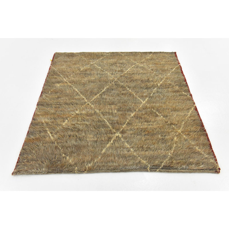 Square Nemec Brown Rug