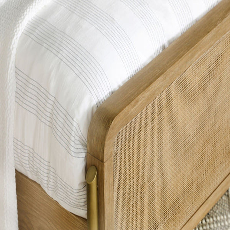 Lit Quiet Mesure naturel - très grand, King, Beige