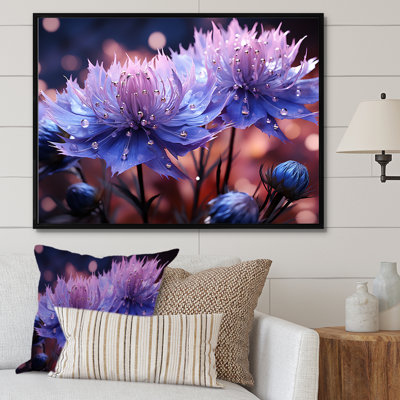 «Dreamy Mauve», impression d'art mural