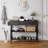 Achna 32" H x 39.4" W Solid Wood Entryway Table with 2 Drawers & 2 Open Shelves-1562248034
