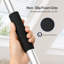 Levede Skylight Opener Telescopic Window Pole 1.1-2m Roof Window Aluminium Black