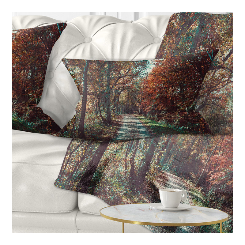 Housse de coussin rectangulaire Road Insert