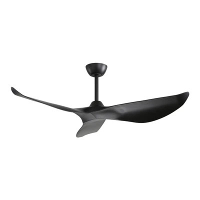 52" Indoor Smart Ceiling Fan With Remote Control, 6-speed Reversible Dc Motor, Abs Blades - Energy Efficient, Ultra Quiet, For Bedroom, Living Room, Kitchen