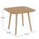 SQUARE DINNING TABLE