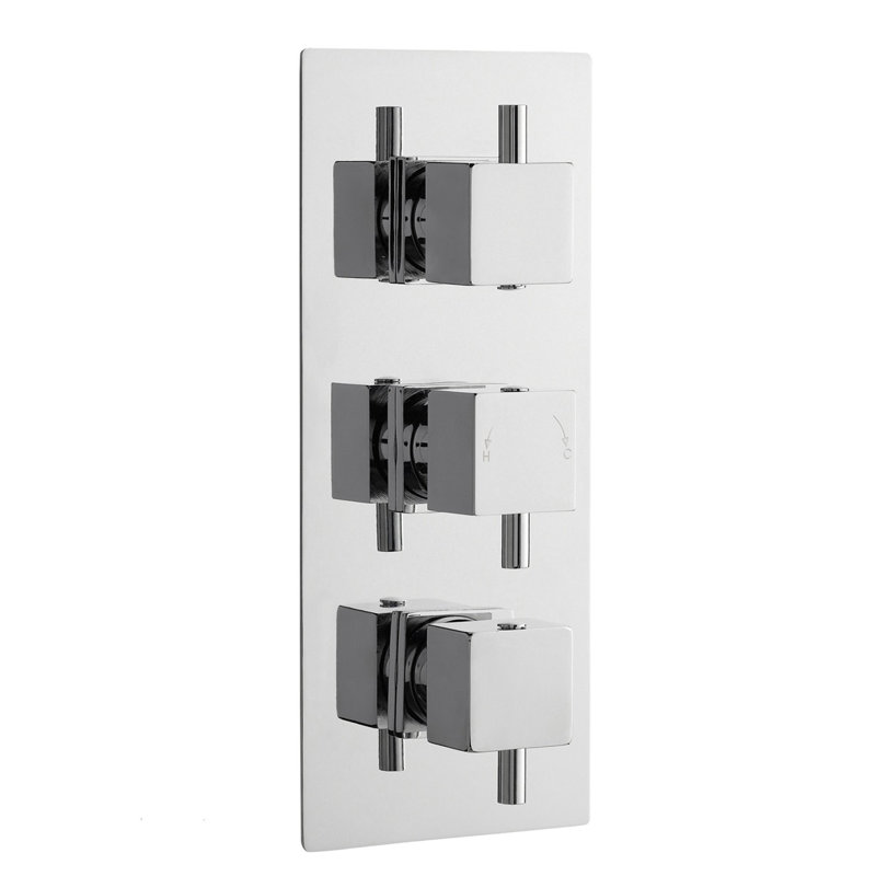 Ellingson Triple Concealed Thermostatic/Diverter Shower Valve
