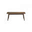 Table basse en noyer