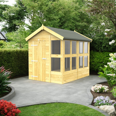8ft x 6ft Apex Potting Shed