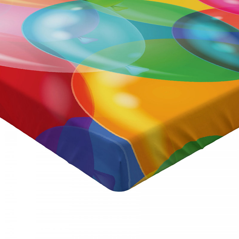 Microfiber Patterned Fitted Sheet, Full/Double Fitted Sheet