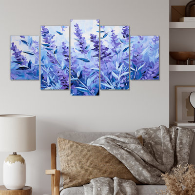 Lavande Serenity II - Herbes, art mural sur toile