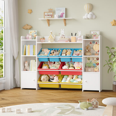 Lafon Manufactured Wood Toy Organizer with Bins by Viv + Rae