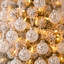 Ornements de 36 boules de Noël en forme de tourbillon blanc transparent, 2,36 po-1945423877
