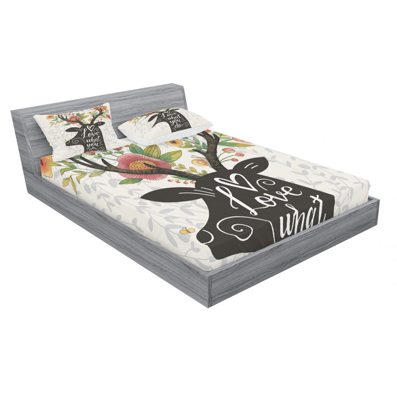 Microfiber Sheet Set, Queen Sheet Set + Fitted Sheet + 2 Pillowcases