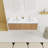 Double Bathroom Vanity With White Double Sink Top-1634351099