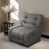 Gray Faux Leather