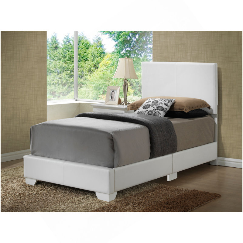 Charmant lit simple blanc pour tous les âges, Lit simple, Blanc