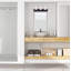 Éclairage de salle de bain à intensité variable 3 lumières Cusack-701308998