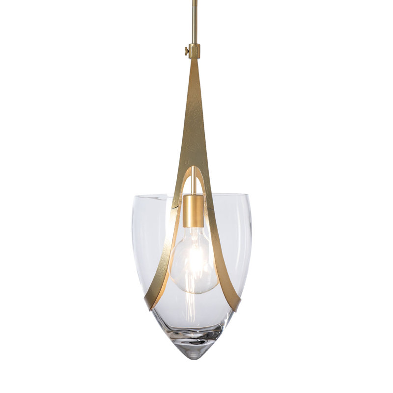 Vaso Pendant - Oil Rubbed Bronze, Modern Brass