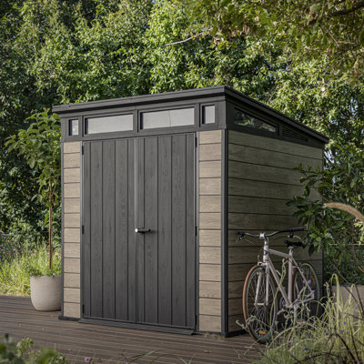 Keter Signature Ashwood Shed 7x7ft