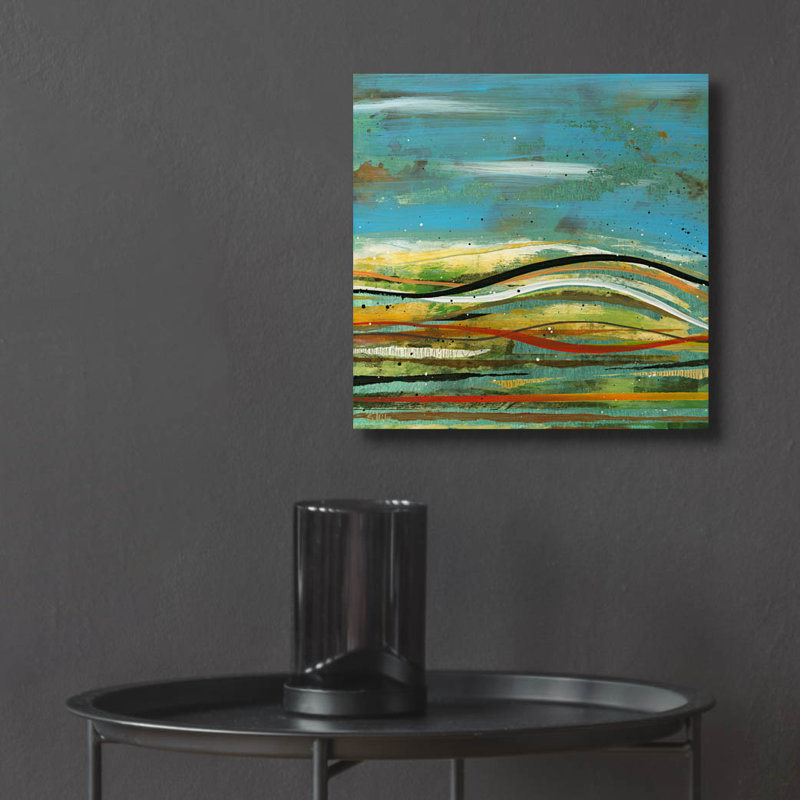 «High Plains 4» par Scott Hile, H 12 po x l 12 po x P 0,13 po