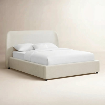 Bella Upholstered Platform Lift Storage Bed