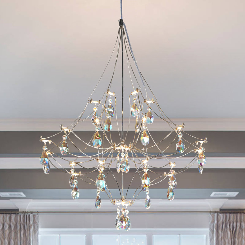 Luminaire suspendu en cristal moderne pour la salle à manger, la cuisine, la chambre à coucher et le salon