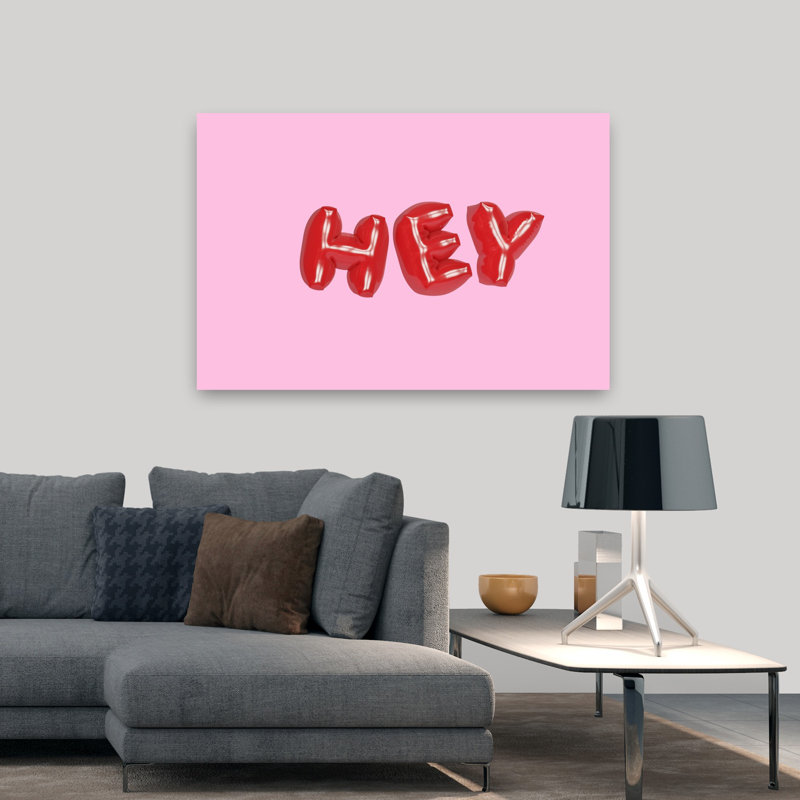 Art contemporain contemporain coloré, H 32 po x l 48 po
