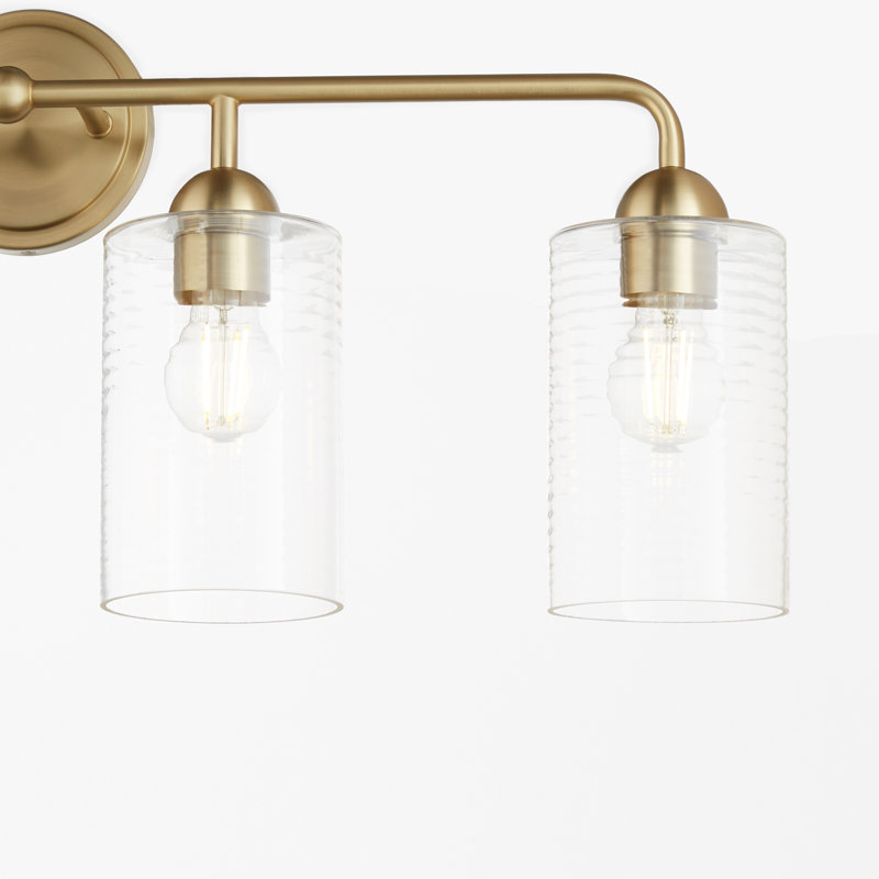 CHARLOTTE 4 Light Vanity, Antique Brass