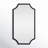 Toretto Metal Scalloped Wall Mirror-1841163057