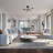 Jimika 6 - Light Sputnik Modern Linear Chandelier