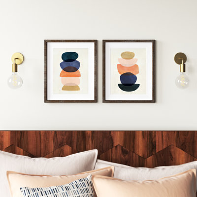 Mod Pods I - ensemble de 2 reproductions de cadres photo