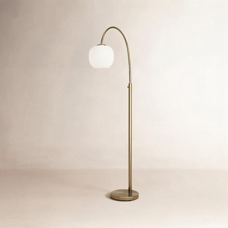 Tahira 61.75'' Gold Task Floor Lamp