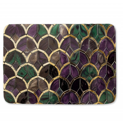 Chrystian Microfiber / Microsuede Non-Slip Bath Mat