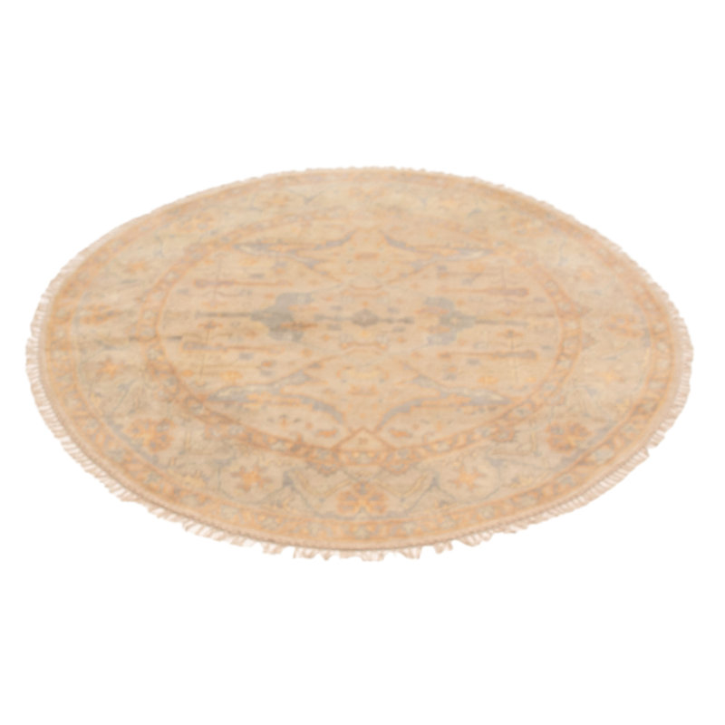 Royal Oushak Beige Rug 5'10" x 5'10"