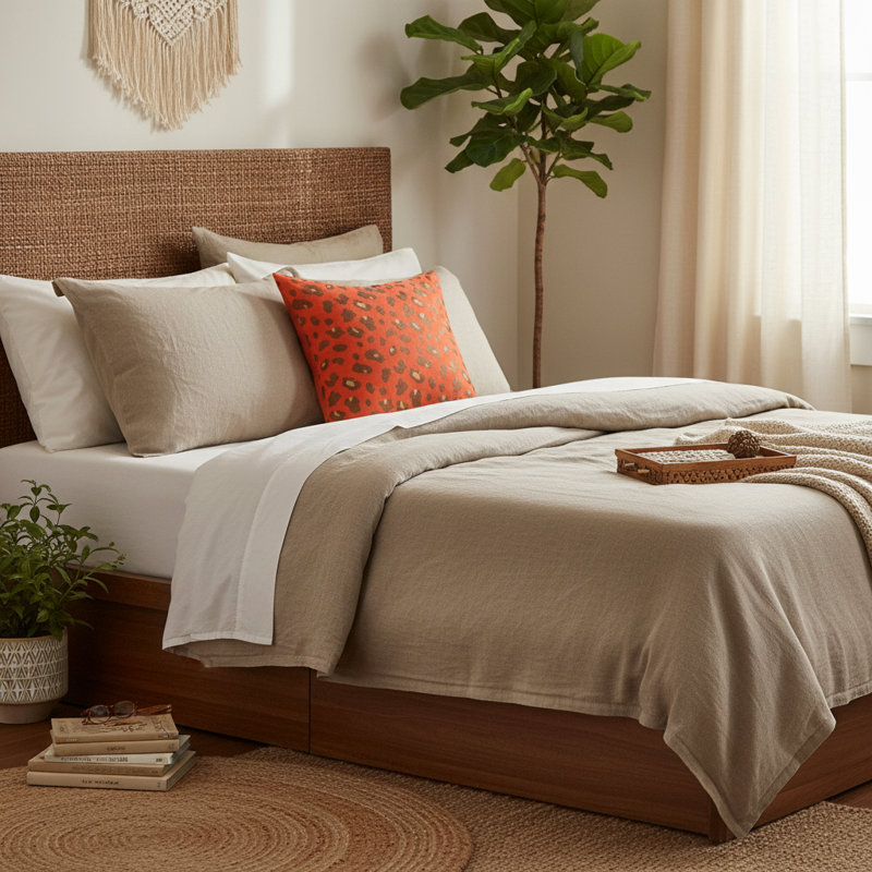 Square Pillow Cover & Insert