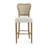 Markus Classic Fabric Upholstered Barstool