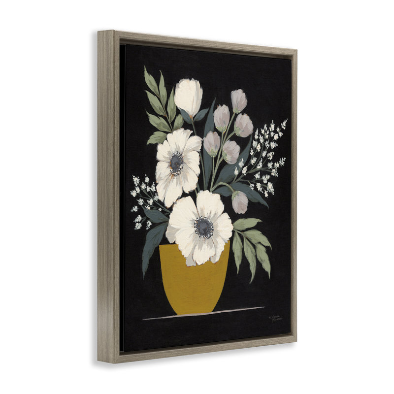 Art mural sur toile Floater, Cadre flottant orme Montalcino, H 31 po x l 25 po