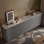 Buffet italien de luxe minimaliste