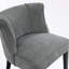 Chaise d'appoint rembourrée avec pieds robustes-1346682868